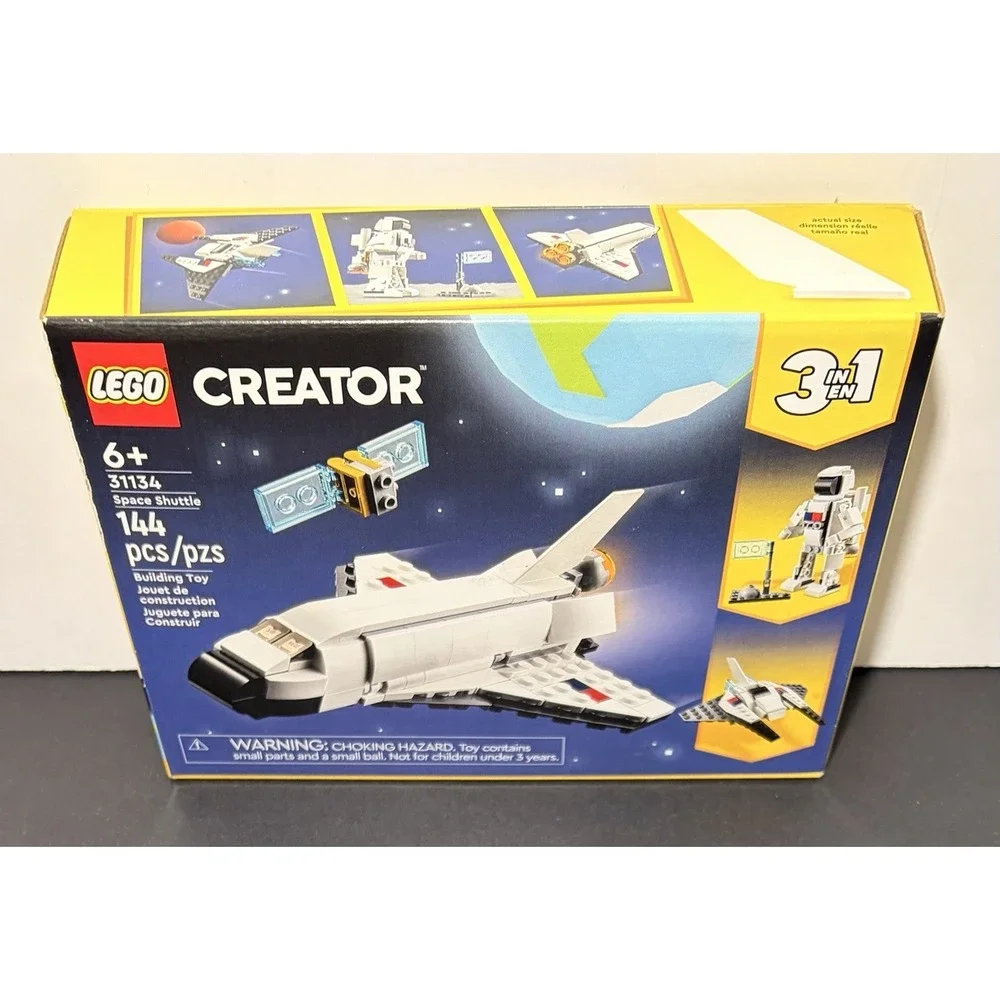 LEGO 31134 Creator 3 in 1 Space Shuttle Toys Building Set Sealed